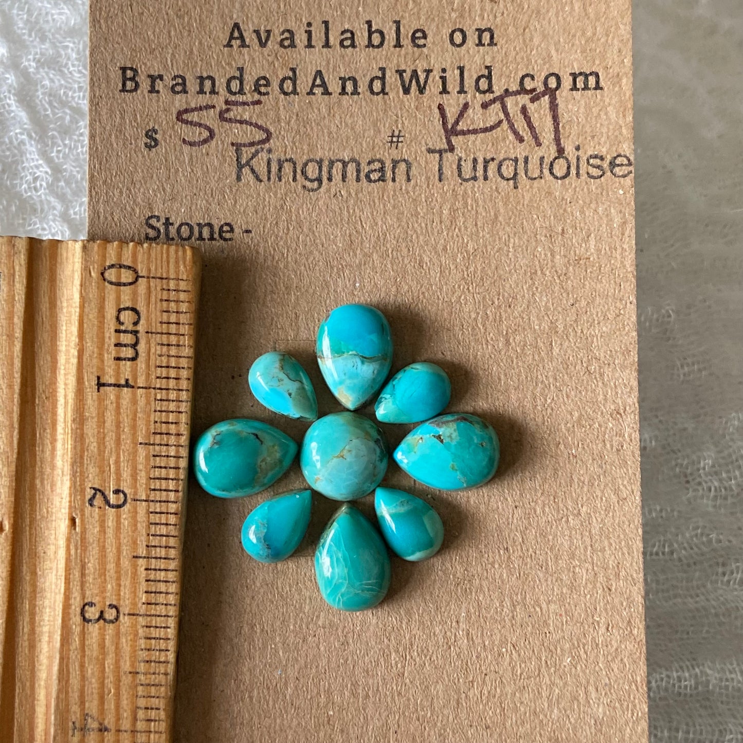 Kingman Turquoise Cabochon - KT17