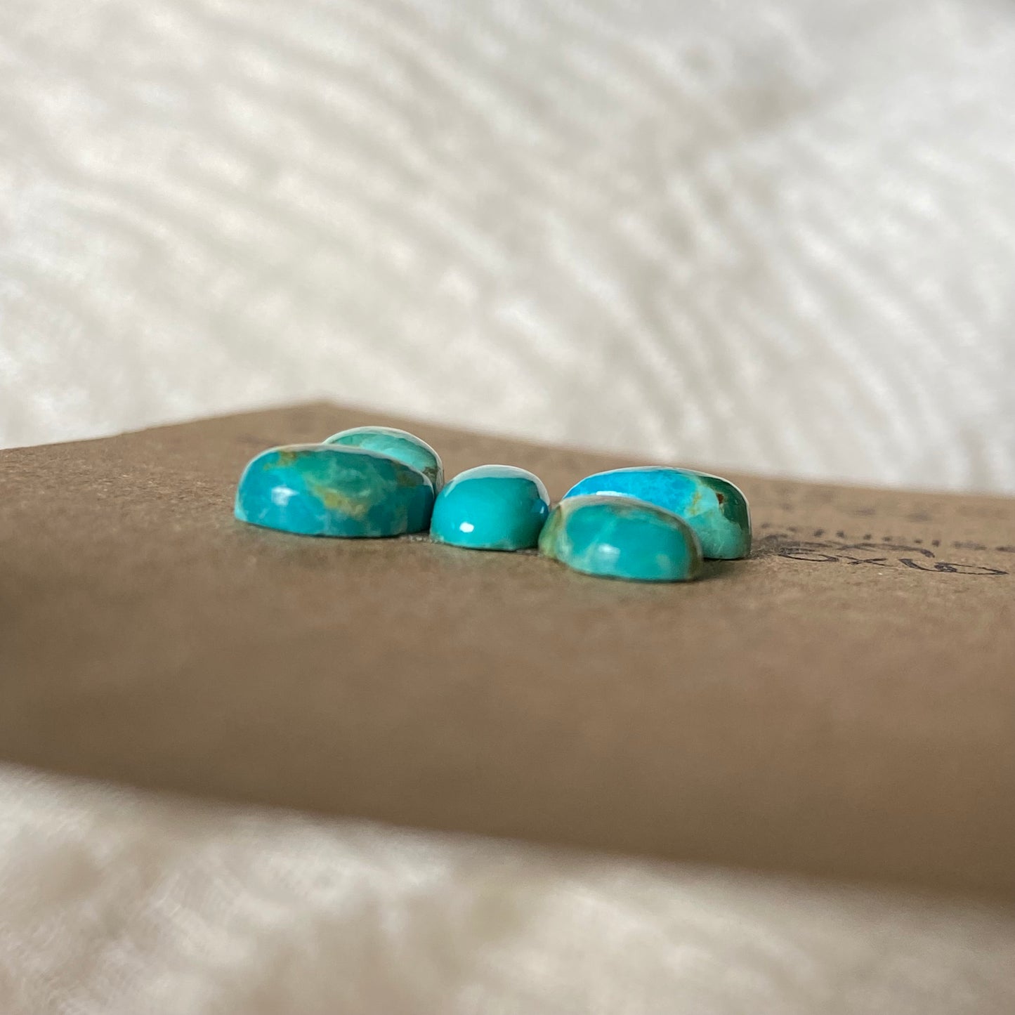 Kingman Turquoise Cabochon - KT32 EFA8F45D-A1DA-42C7-BB08-8CF3E498A967 Brandedandwild.com