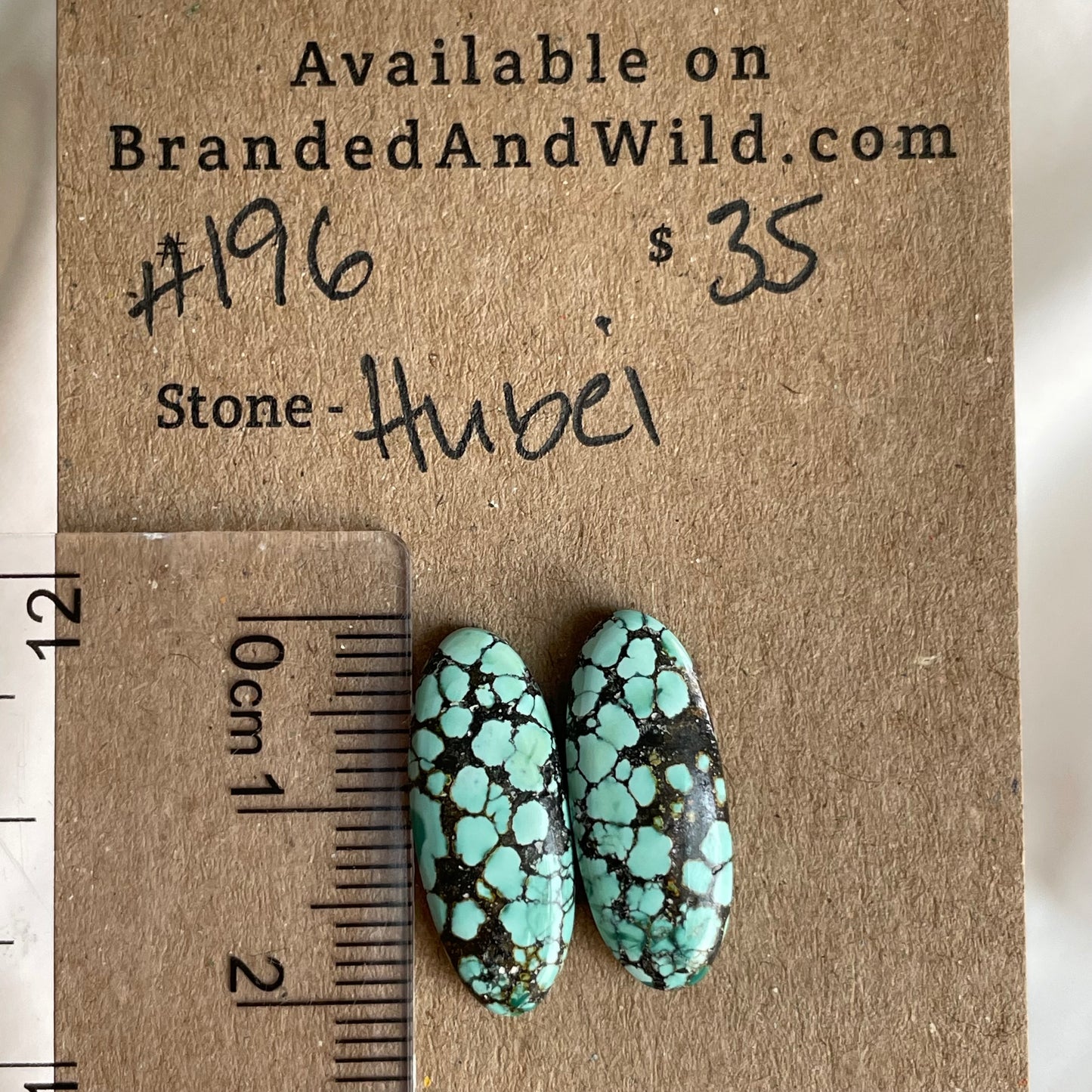 Hubei Turquoise Cabochon - H196 EFAF2188-C025-4DC7-A566-02F7C6BF628C Brandedandwild.com