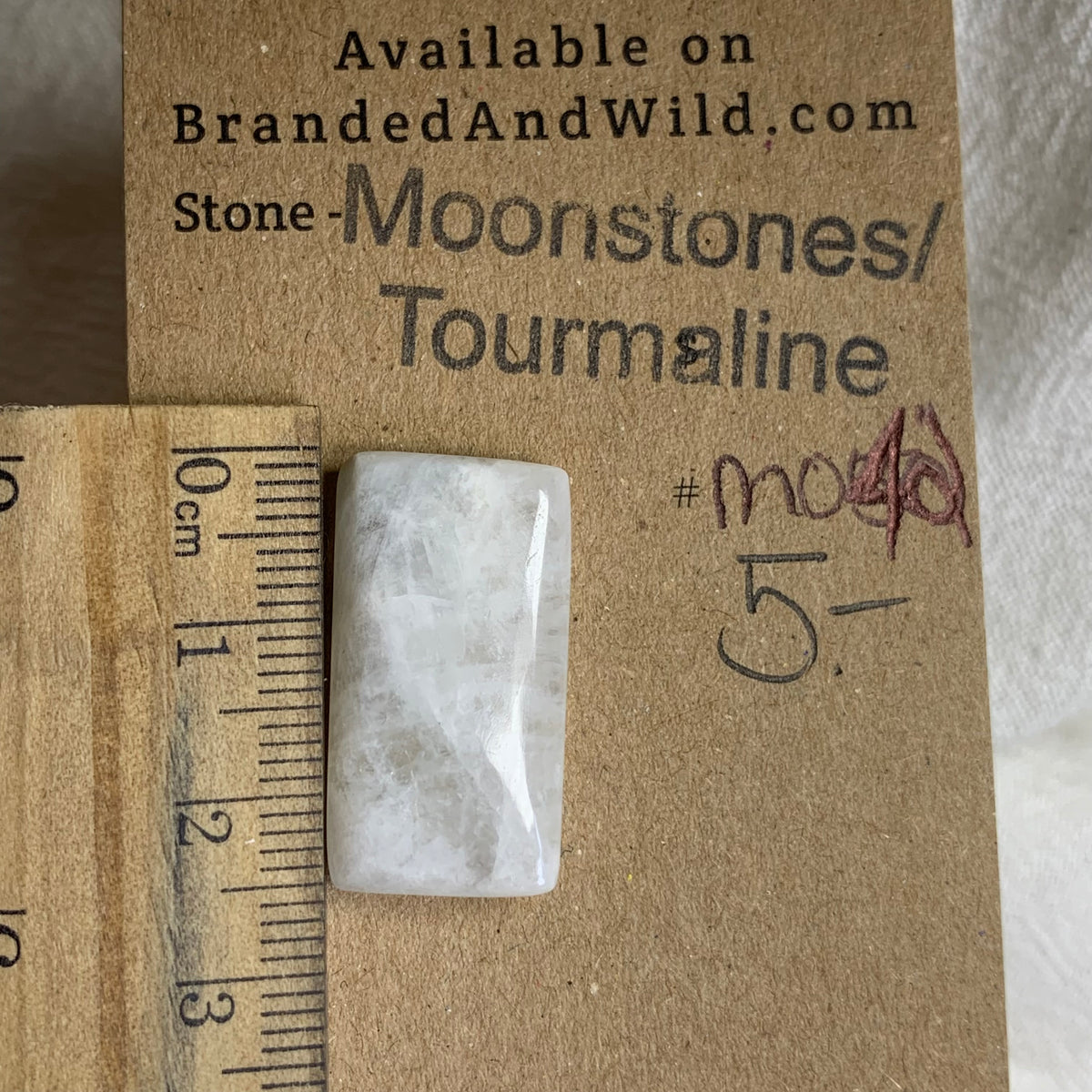 Moonstone Cabochon - MS42 EFE4C8F3-FDCA-41AE-9C14-DE9F4BFBADB0 Brandedandwild.com