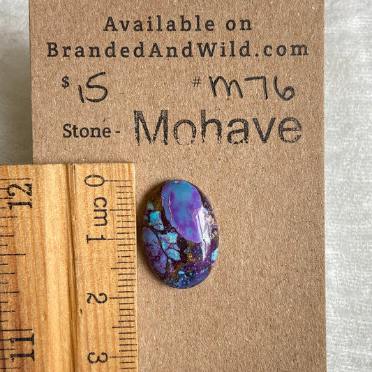 Mohave Cabochon - M76 Cabochon F01D62D5-41CC-4750-8F17-C6763F11305B Brandedandwild.com