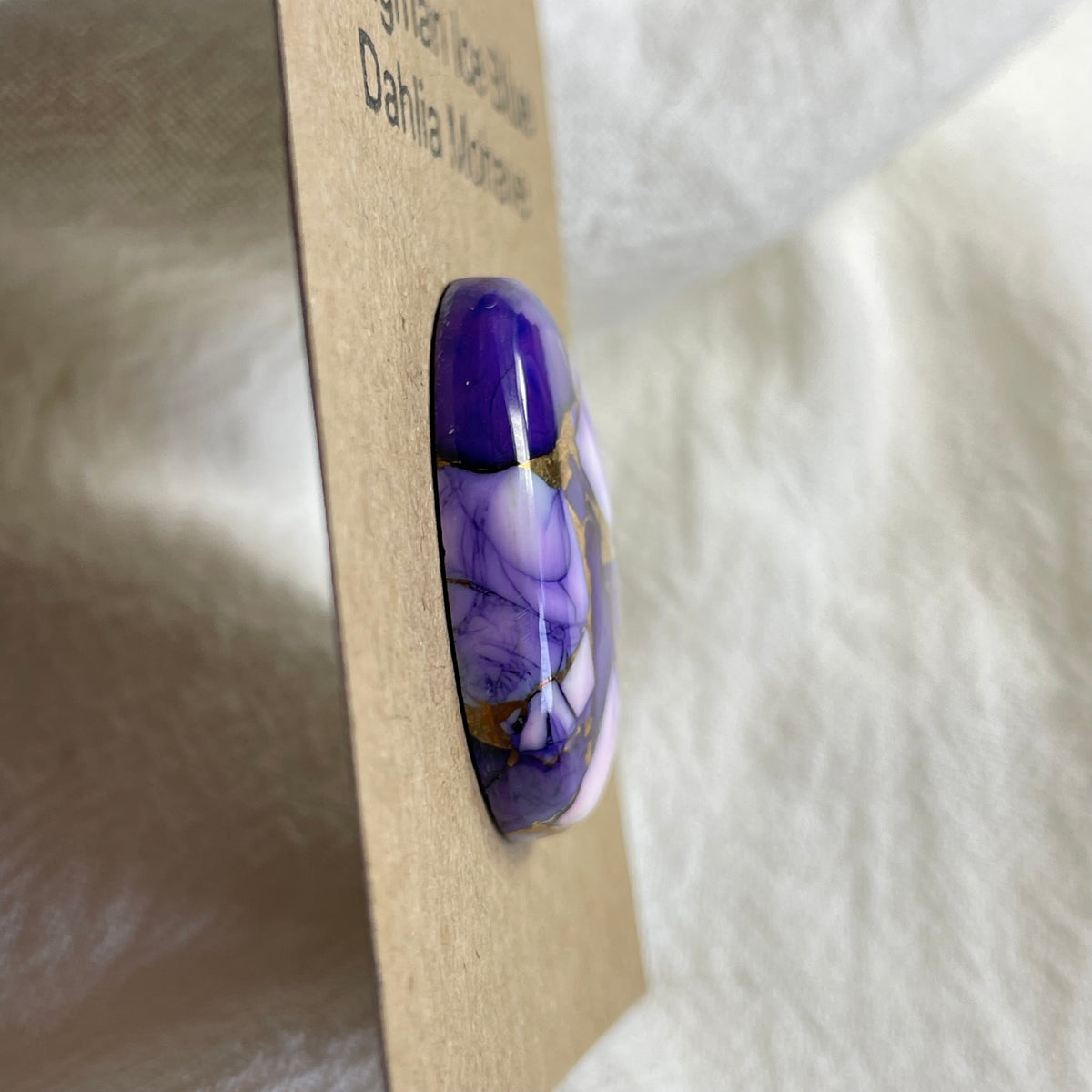 Kingman Ice Blue Dahlia Cabochon - KID65 F01E41A2-F4AB-4BA5-8CA2-ABFBF3D0CFC2 Brandedandwild.com