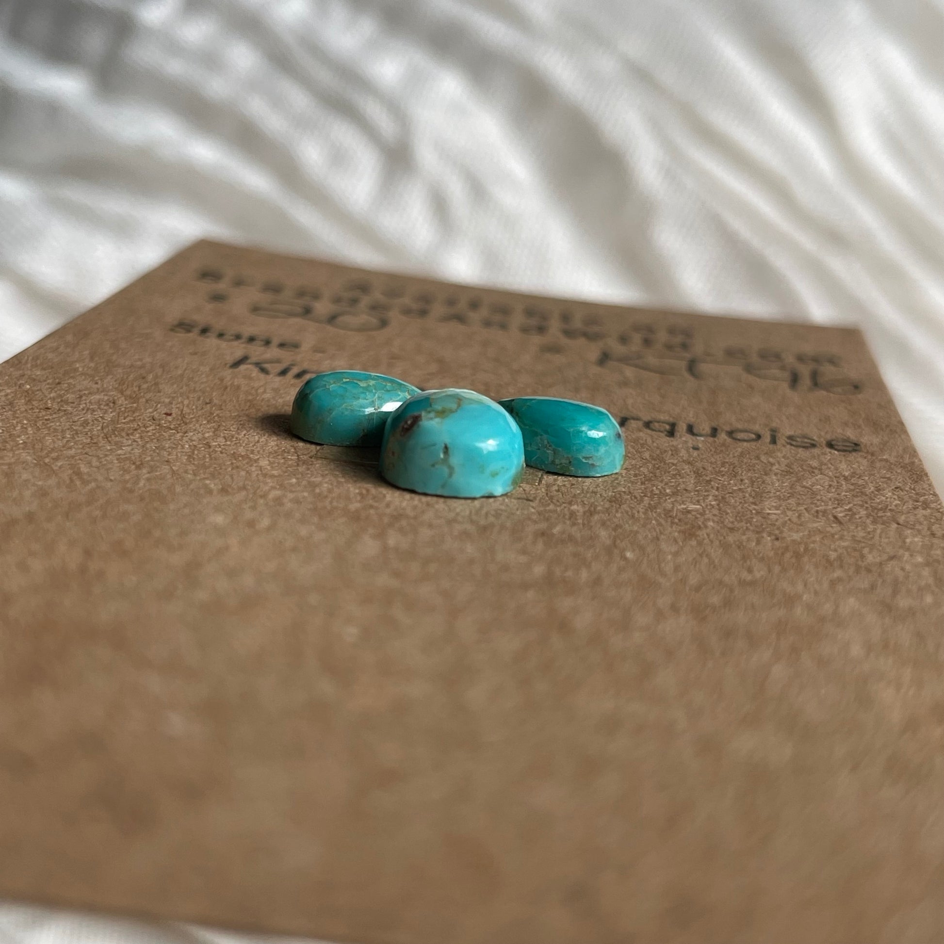 Kingman Turquoise Cabochon - KT96 F03B6937-0A72-4463-A243-AFC7E1FB6BDE Brandedandwild.com