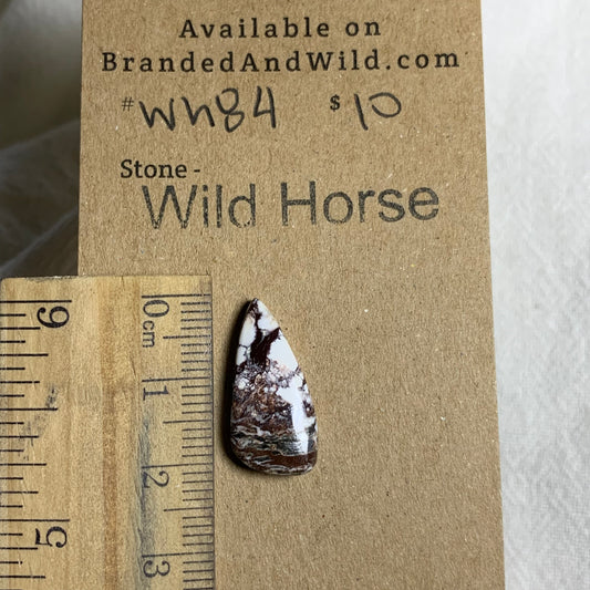 Wild Horse Cabochon - WH84 F0671551-578C-42A9-8A4F-CE9E78500677 Brandedandwild.com