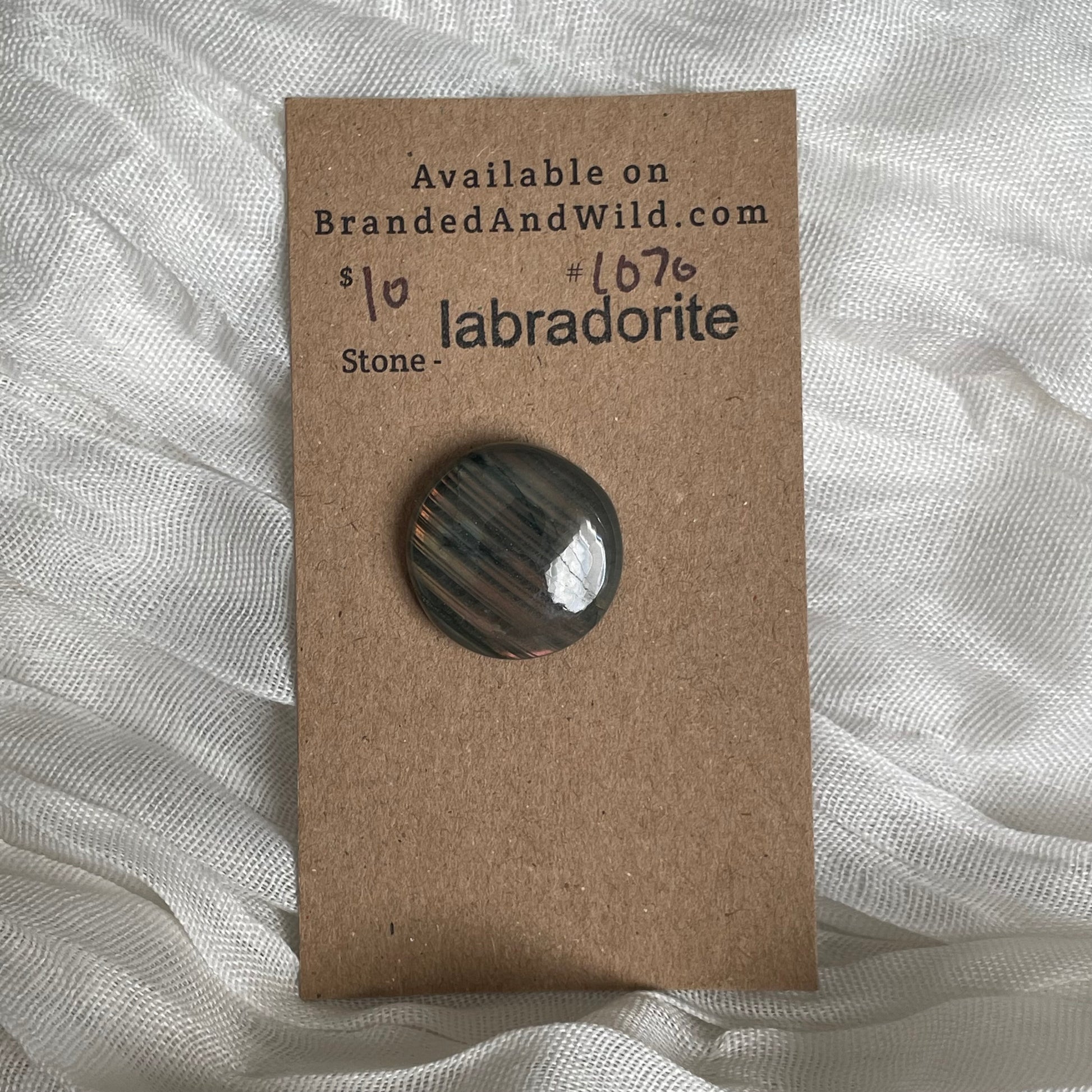 Labradorite Cabochon - L070 F067CC1F-3B65-4319-A19E-8B462F140F57 Brandedandwild.com