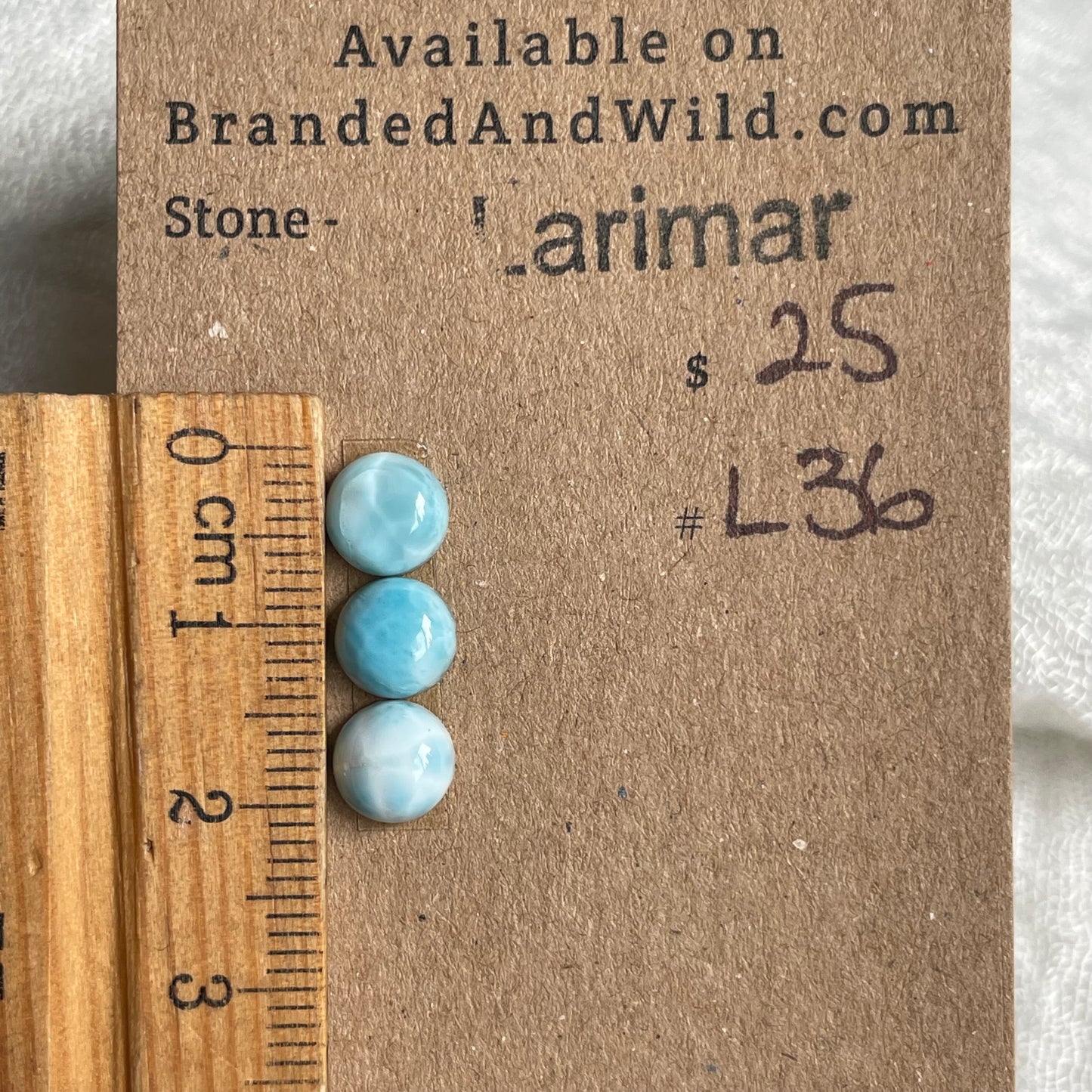 Larimar Cabochon - L36