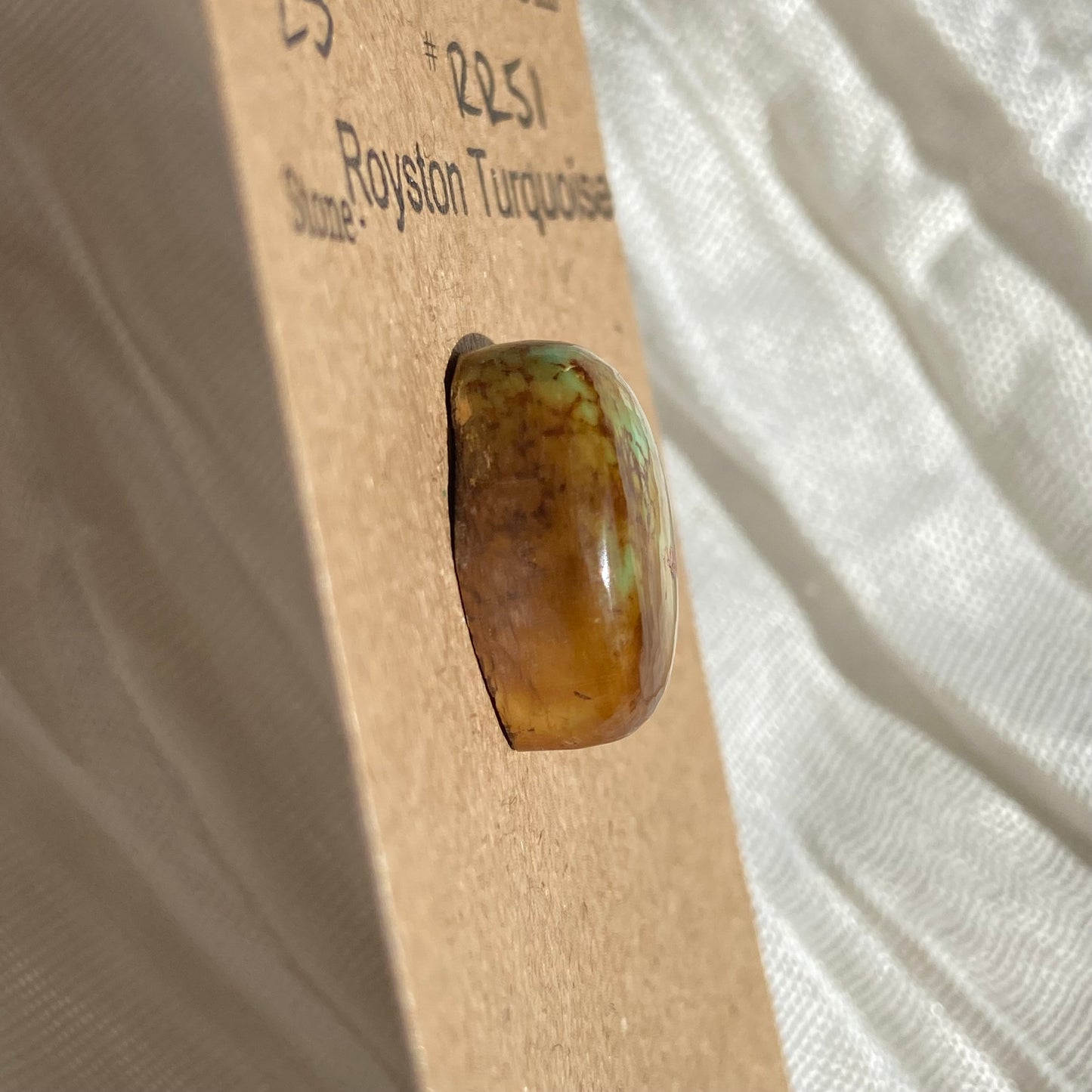 Royston Ribbon Turquoise Cabochon RR51 F0CA53EE-F18F-4D3B-941C-B582CAECF54B Brandedandwild.com