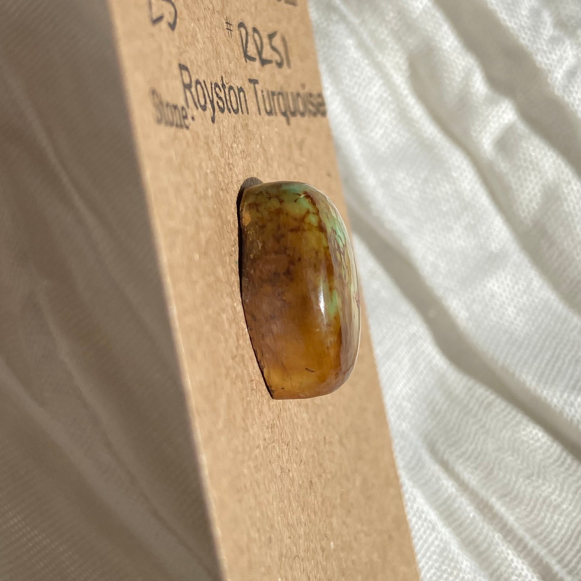Royston Ribbon Turquoise Cabochon RR51 F0CA53EE-F18F-4D3B-941C-B582CAECF54B Brandedandwild.com