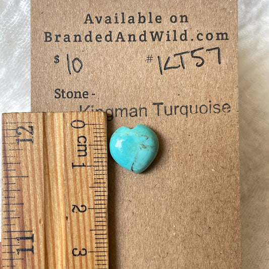 Kingman Turquoise Cabochon - KT57 F0D97584-7C77-4685-9387-01F1946199BD Brandedandwild.com