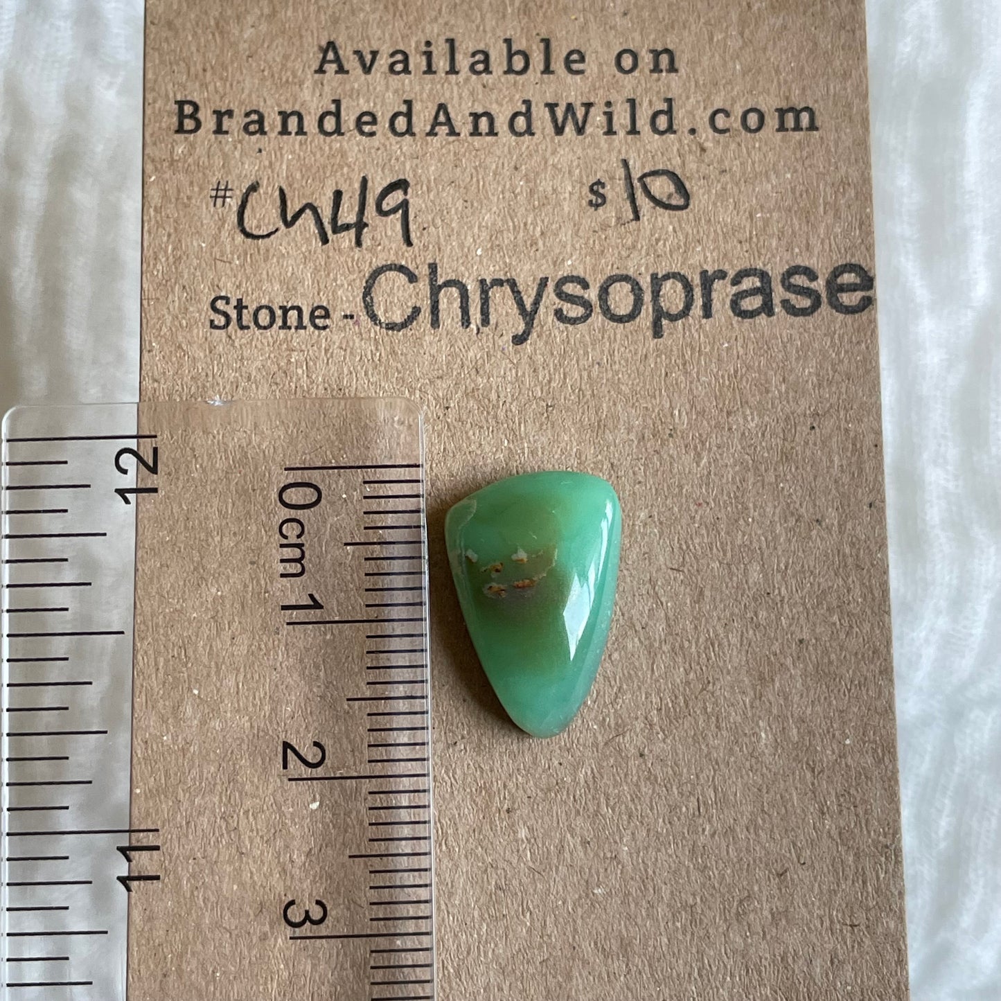 Chrysoprase Cabochon - Ch49