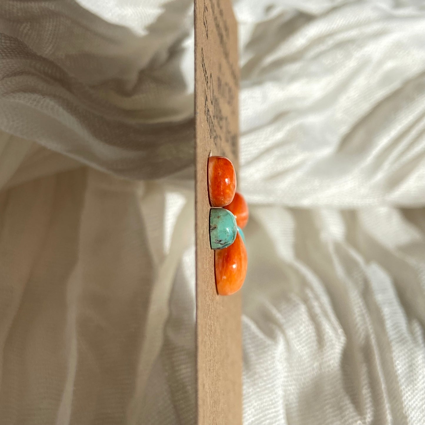 Oystershell / Kingman Turquoise Cabochon - MIX203 F10610A4-150B-47F7-B179-60FE1DED8707 Brandedandwild.com
