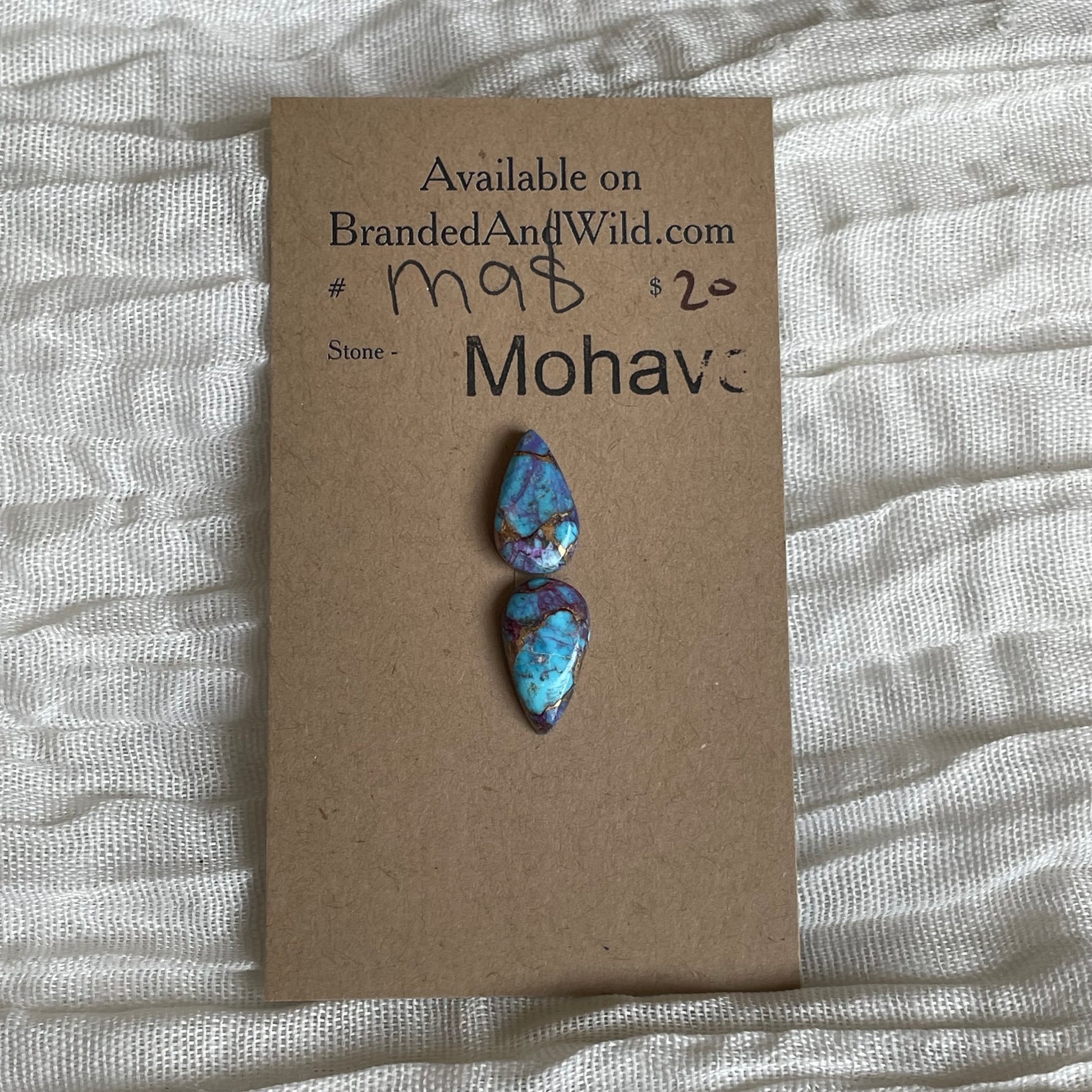 Mohave Cabochon - M98 Cabochon F10AFF3C-AE19-4BE4-AA2E-81BC04EB361C Brandedandwild.com