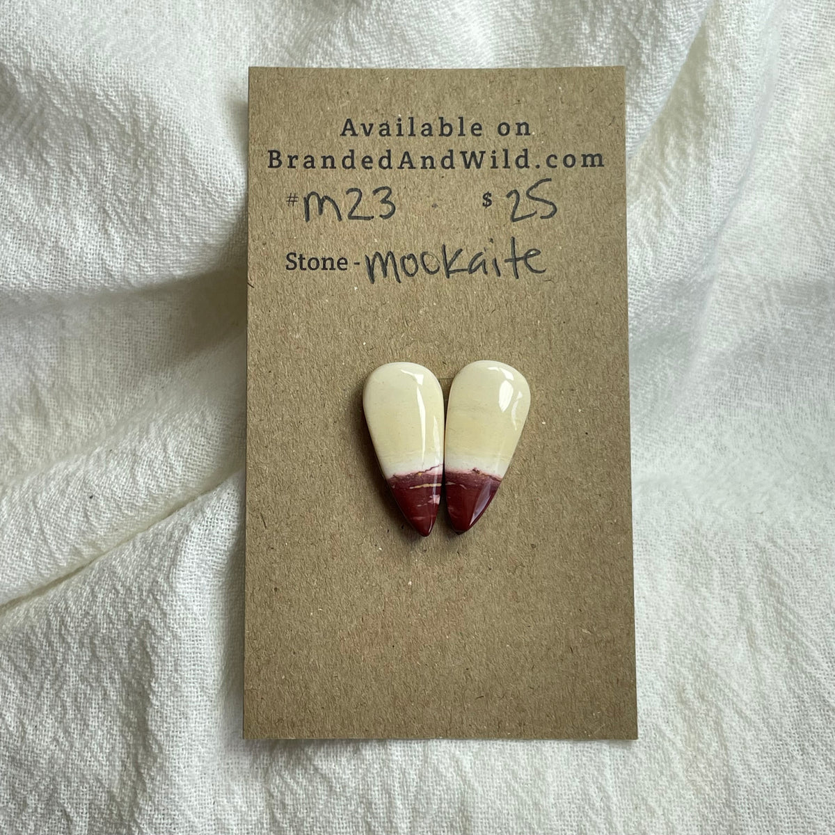Mookaite Cabochon- M23 F10EBE41-372A-4029-9B33-D3B4655BCD38 Brandedandwild.com