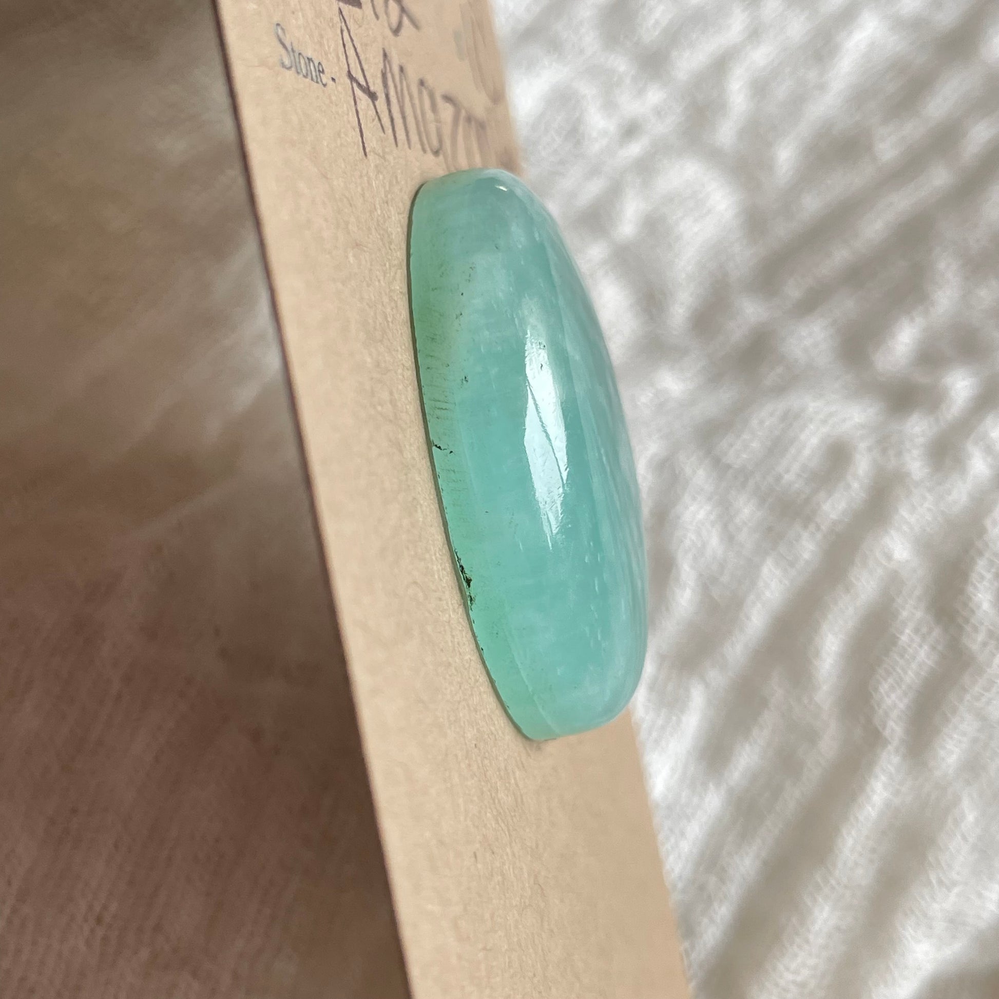 Amazonite Cabochon - AZ12 F123010C-C52C-4EFF-8489-A8C6137054FA Brandedandwild.com