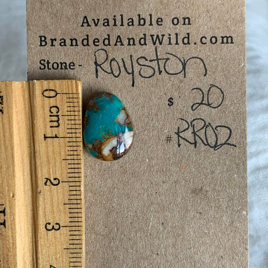 Royston Ribbon Turquoise Cabochon RR02