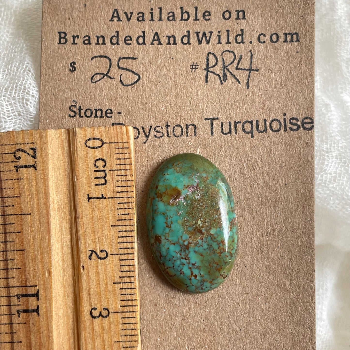 Royston Ribbon Turquoise Cabochon RR4 F14F33AD-493E-4280-9A8A-78A667FEB211 Brandedandwild.com