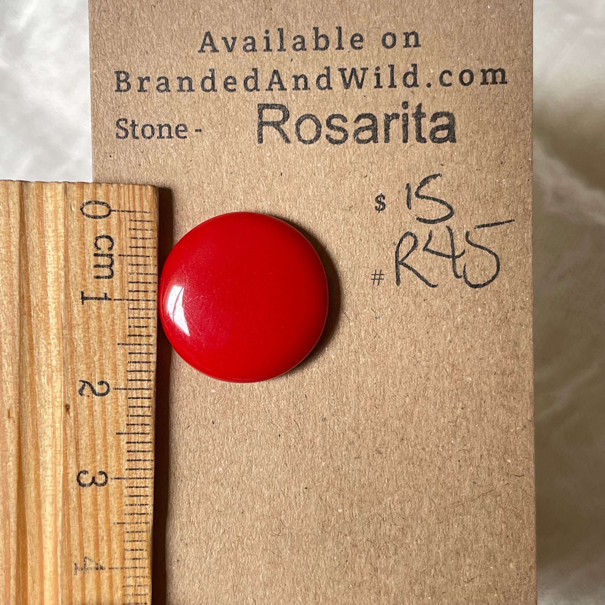 Rosarita - Cabochon - R45 F185A3C6-150E-4C6A-B8A8-A260EF58D5D1 Brandedandwild.com