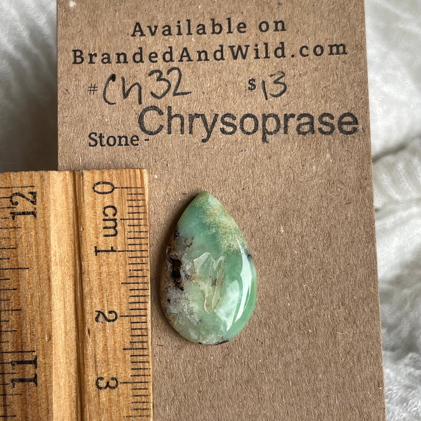 Chrysoprase Cabochon - Ch32