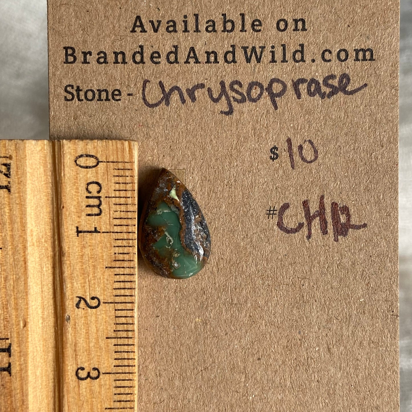 Chrysoprase Cabochon - Ch12