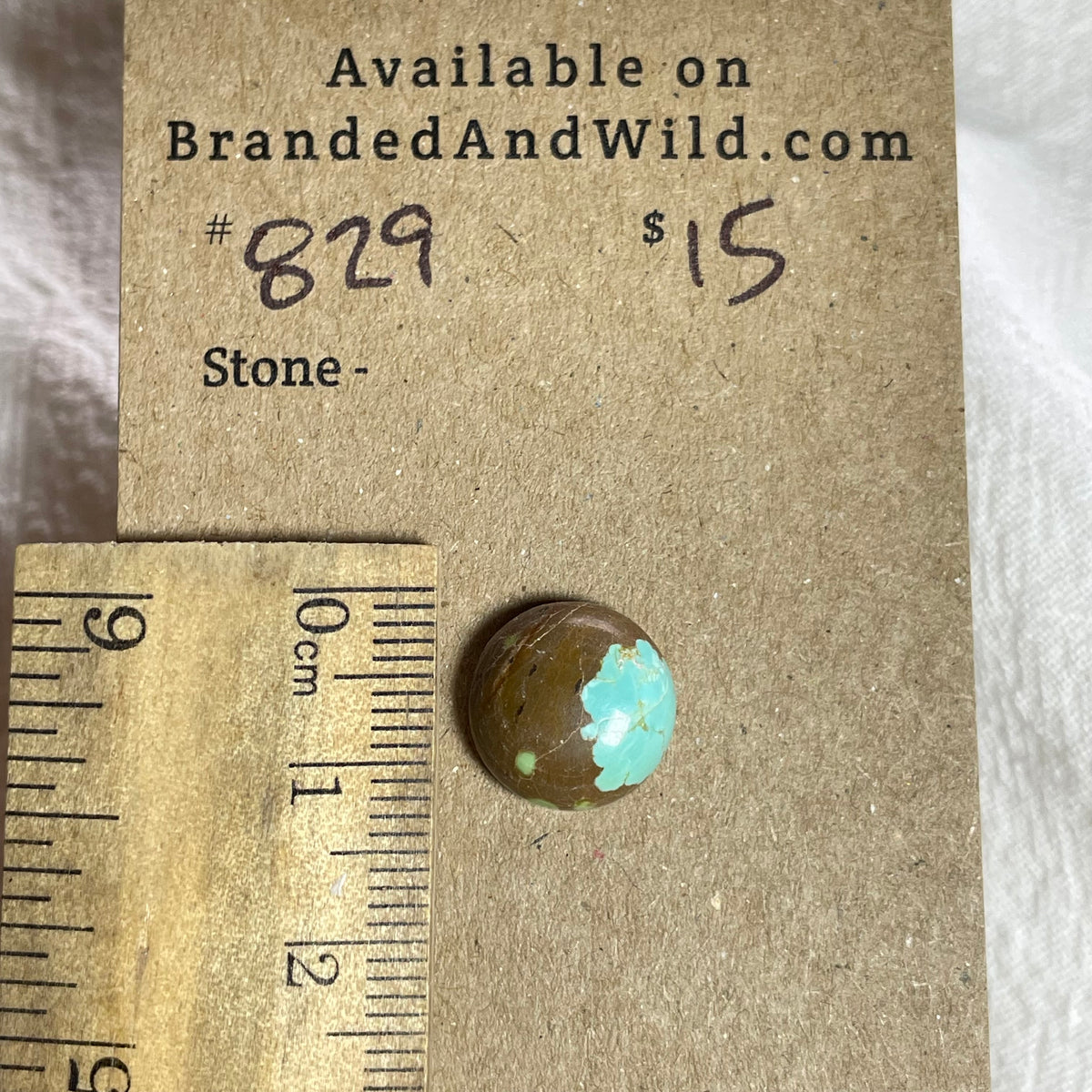 #8 Turquoise Cabochon - 829 F19E1FBC-8D82-47C8-85EB-66B35B04F46A Brandedandwild.com