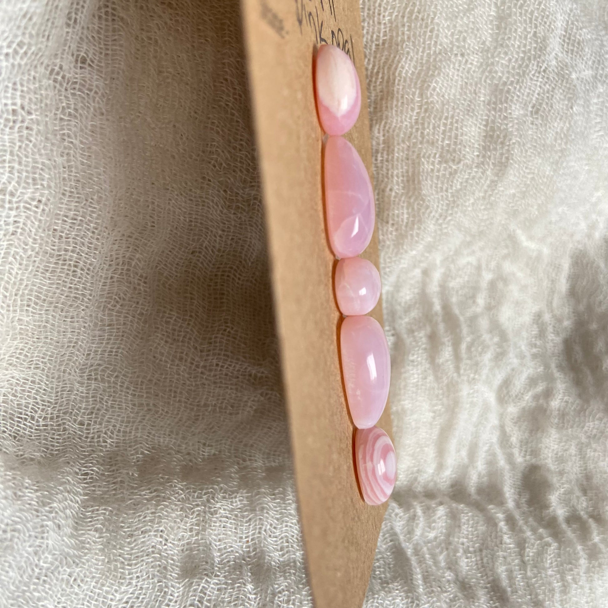 Pink Opal cabochon - P11 F1B41B87-52F0-4F2D-B0B4-866DE9EE3717 Brandedandwild.com