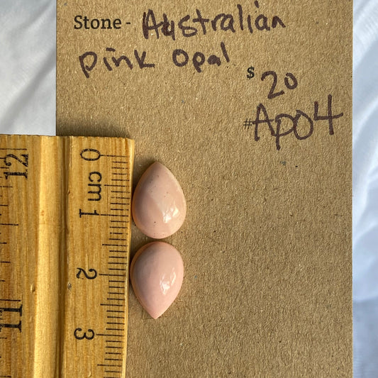 Australian Pink Opal Cabochon - APO4 F1BFC6DE-E184-4194-8E60-7D1402C86DE1 Brandedandwild.com