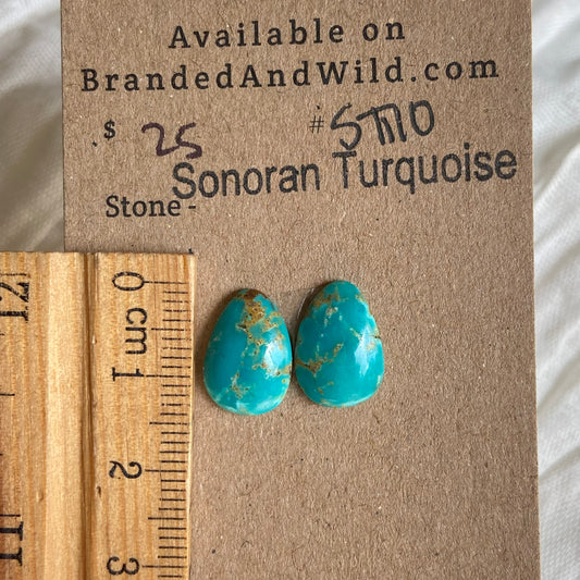 Sonoran Turquoise Cabochon - ST110 F1C25C59-649F-4DA8-8A9B-760E56ABAF7B Brandedandwild.com
