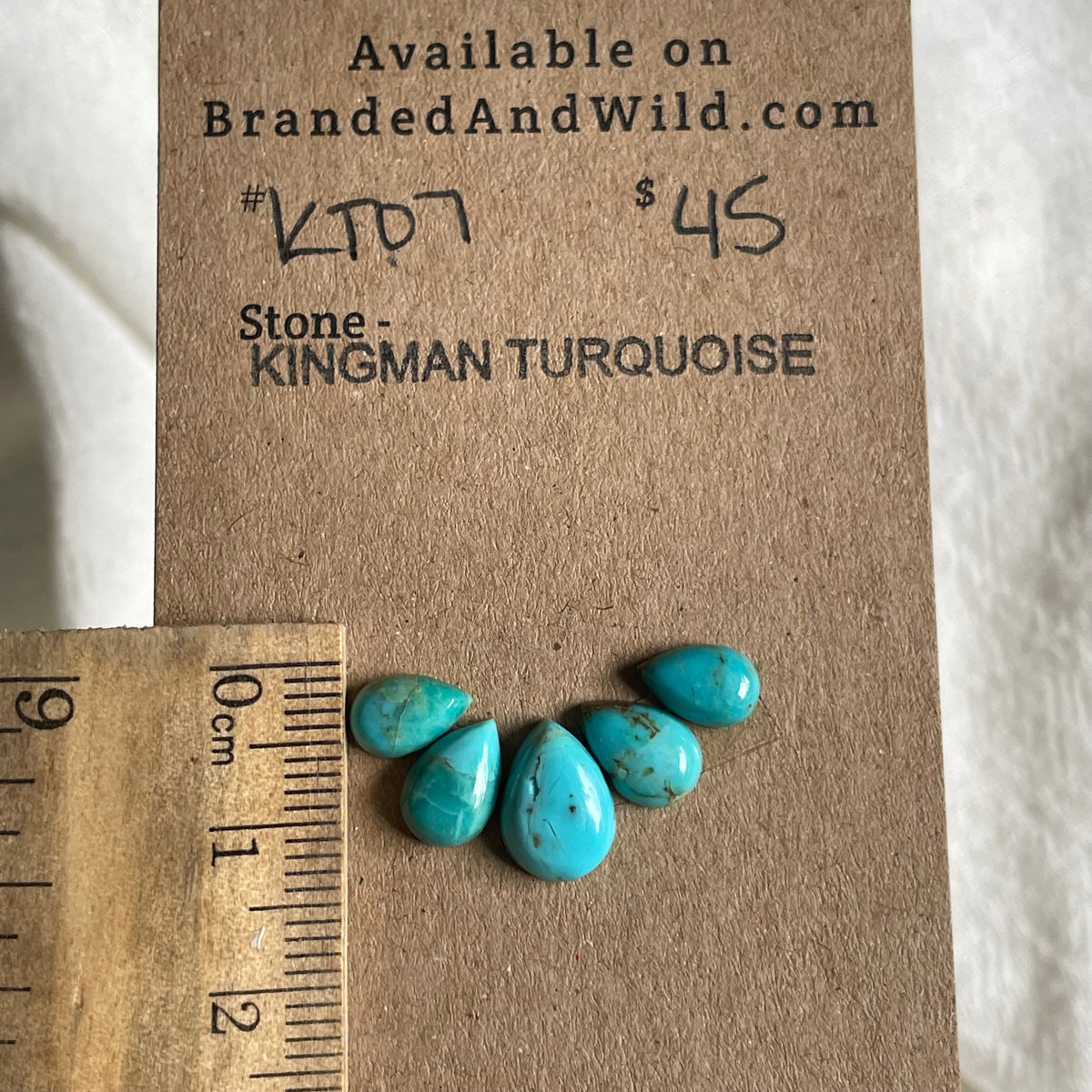 Kingman Turquoise Cabochon - KT07