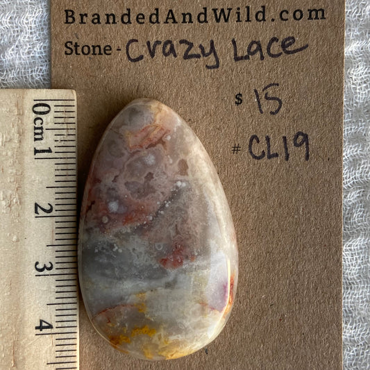 Crazy Lace Cabochon - CL19