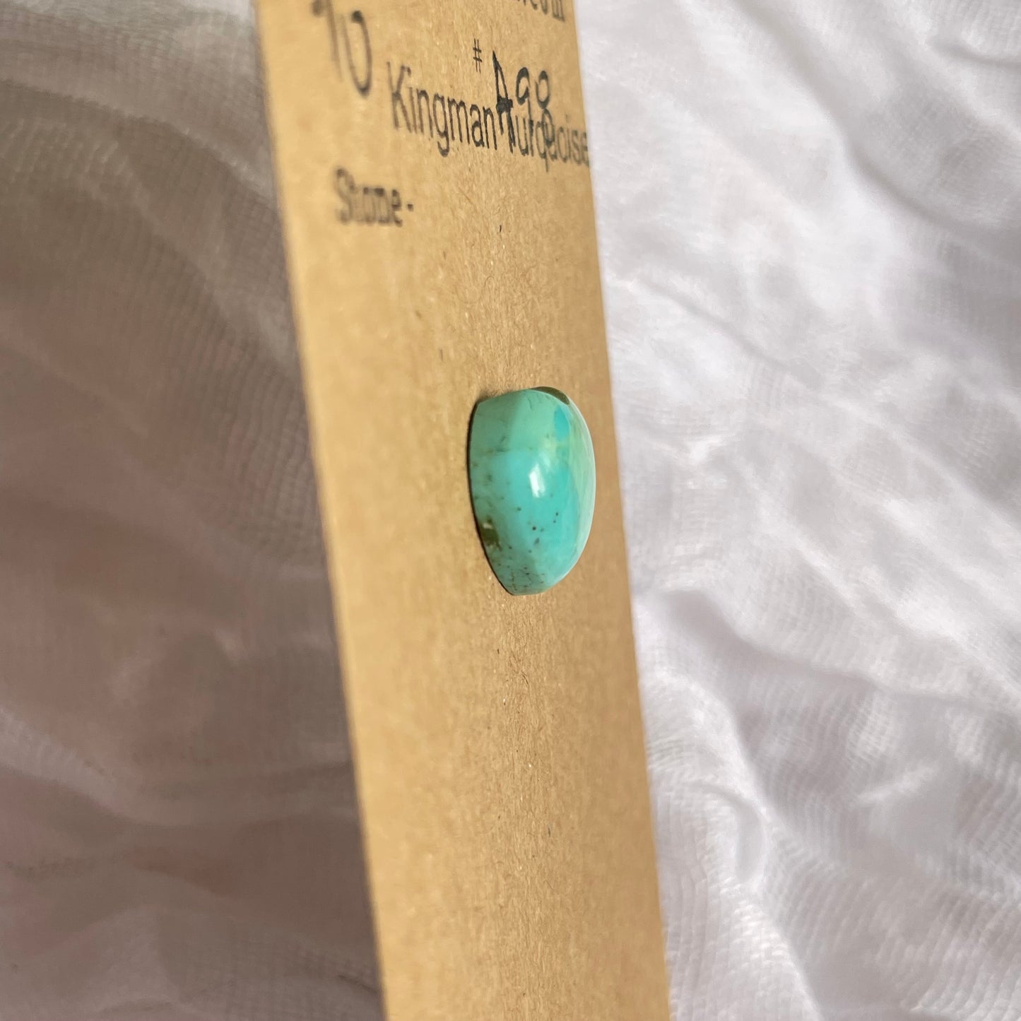 Kingman Turquoise Cabochon - KT98 F20EABEF-7AD0-4370-A634-2004B618E05F Brandedandwild.com