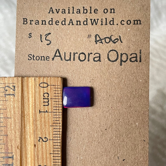 Aurora Opal Cabochon - A061 F23CDE44-87DF-4EC5-91C6-8471C4CAEDD3 Brandedandwild.com