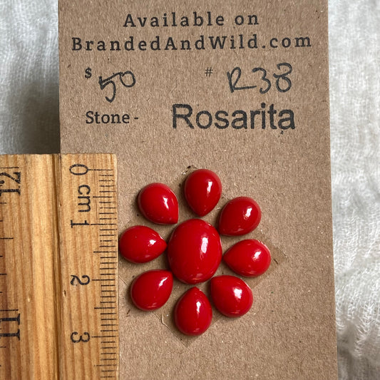Rosarita - Cabochon - R38 F24F59A5-EE15-4438-B91D-8ED30508984B Brandedandwild.com