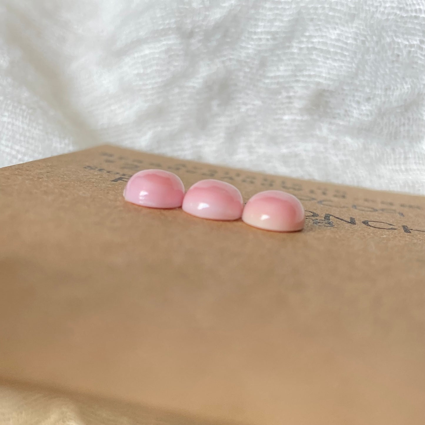Pink Conch Cabochon - PC09 F2540F9E-BED4-4E20-8F86-ED9D3829E77E Brandedandwild.com