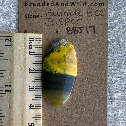Bumblebee Jasper Cabochon - BBJ17