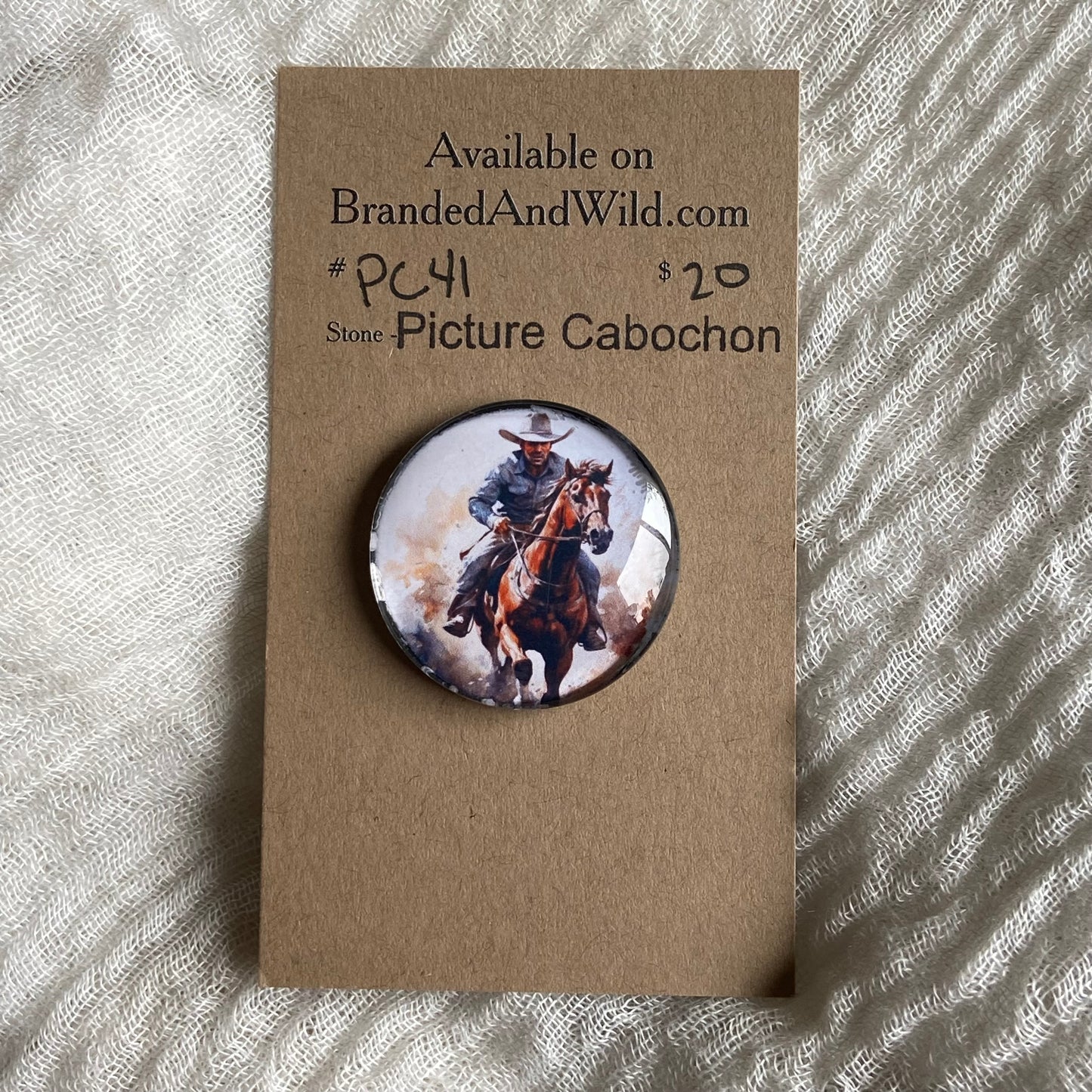 Picture Cabochon - Cabochon - PC41 F27325B4-2A7A-43D8-998C-958156EDEAA6 Brandedandwild.com