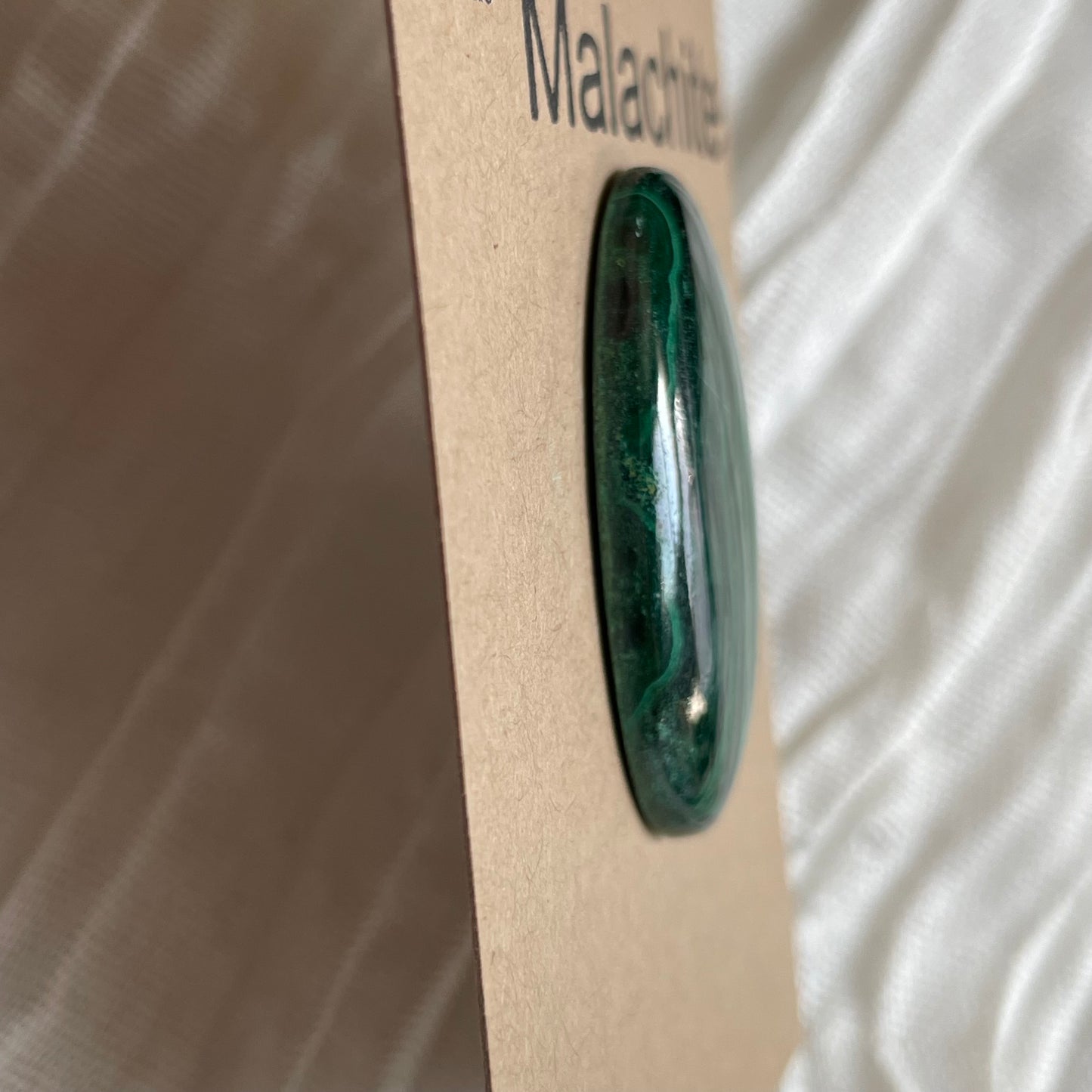 Malachite Cabochon - M19 F2A7DF56-C67F-45A4-B445-ED55DADC908C Brandedandwild.com