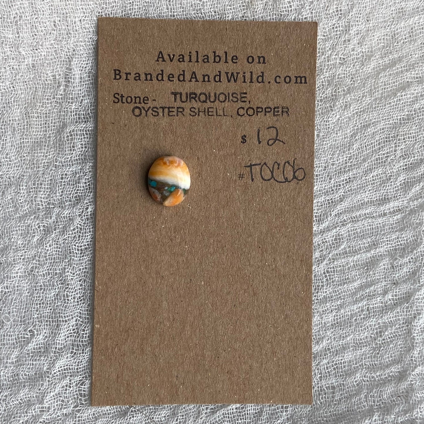 Turquoise, Oyster Shell, Copper - TOC06