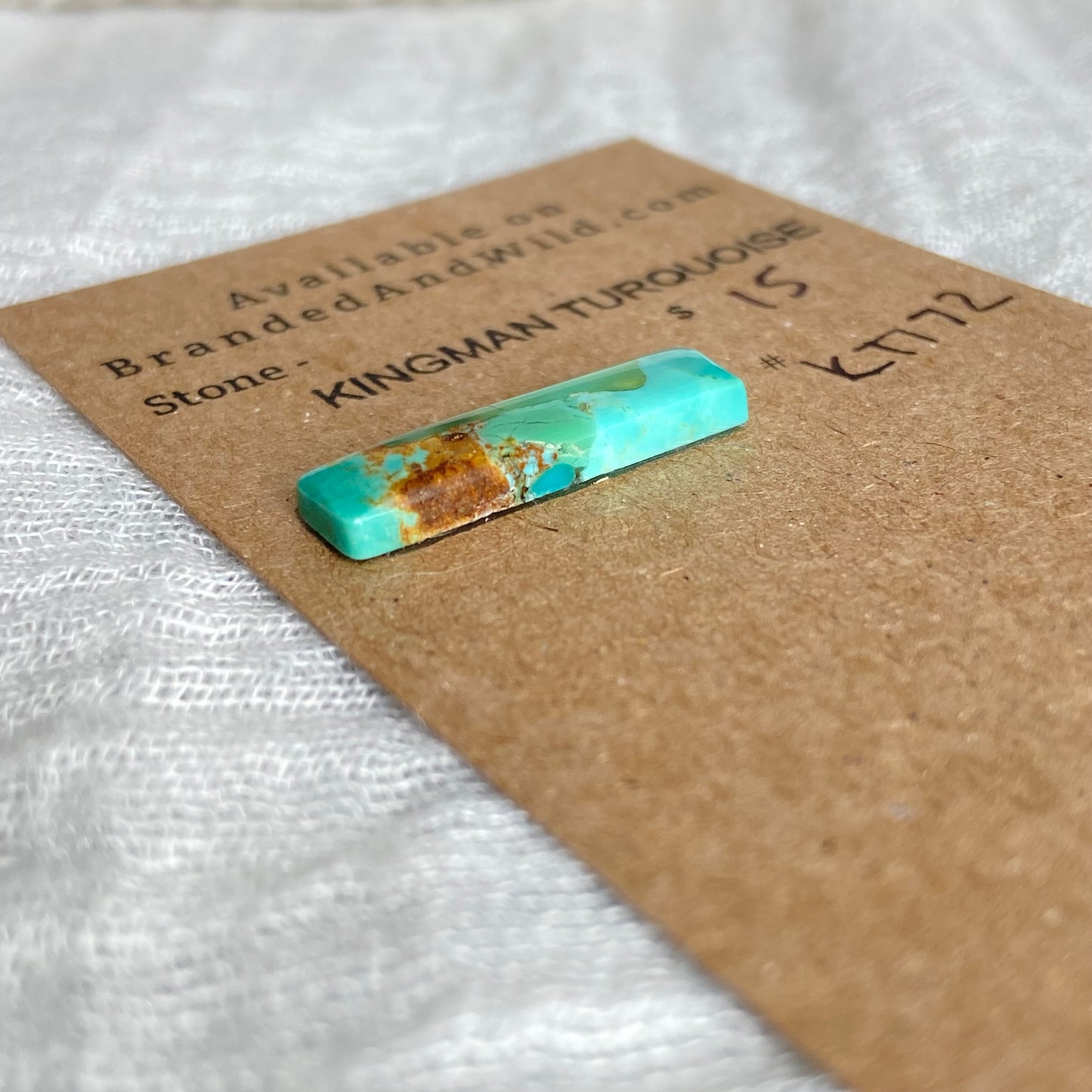 Kingman Turquoise (composite) Cabochon - KT172