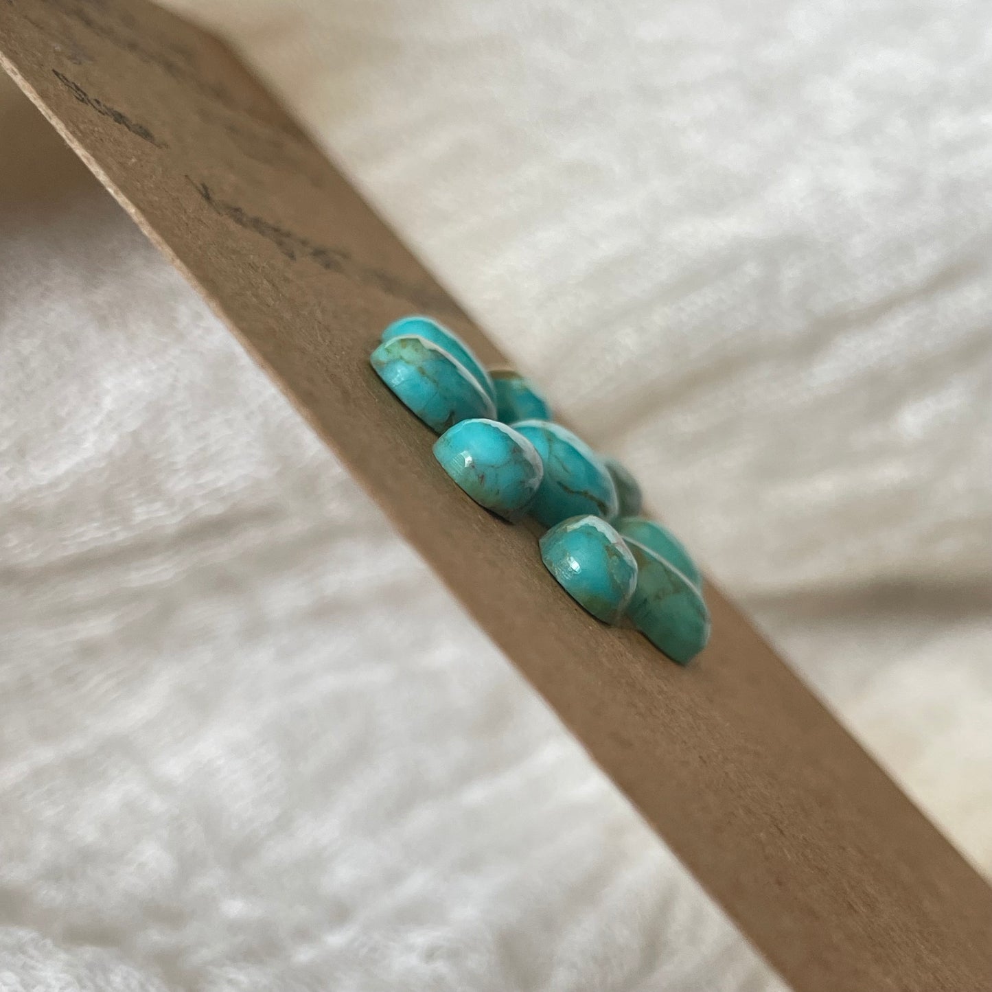 Kingman Turquoise Cabochon - KT15 F2C40C92-7931-454E-ADCB-4D12FC52F513 Brandedandwild.com