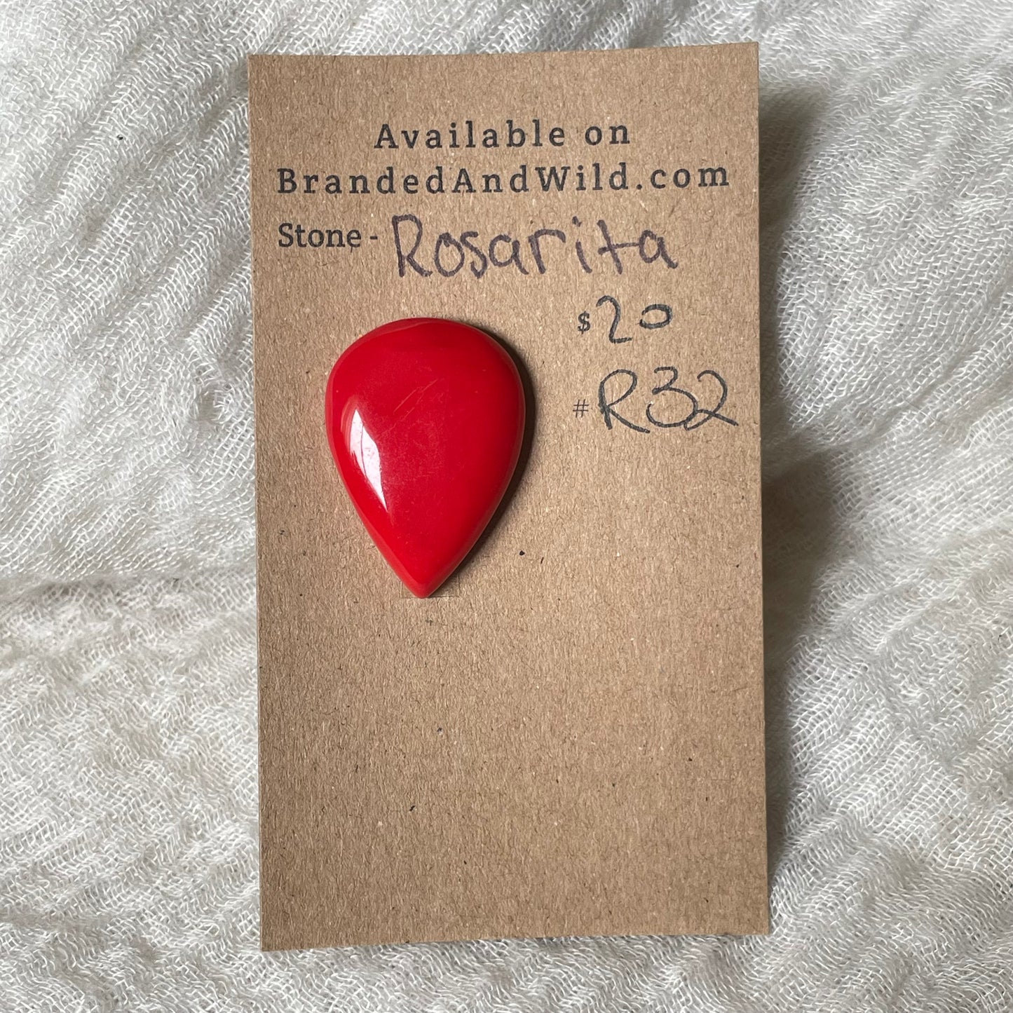 Rosarita - Cabochon - R32 F2C713EA-A2E0-4DC0-AF40-7519B66F725F Brandedandwild.com