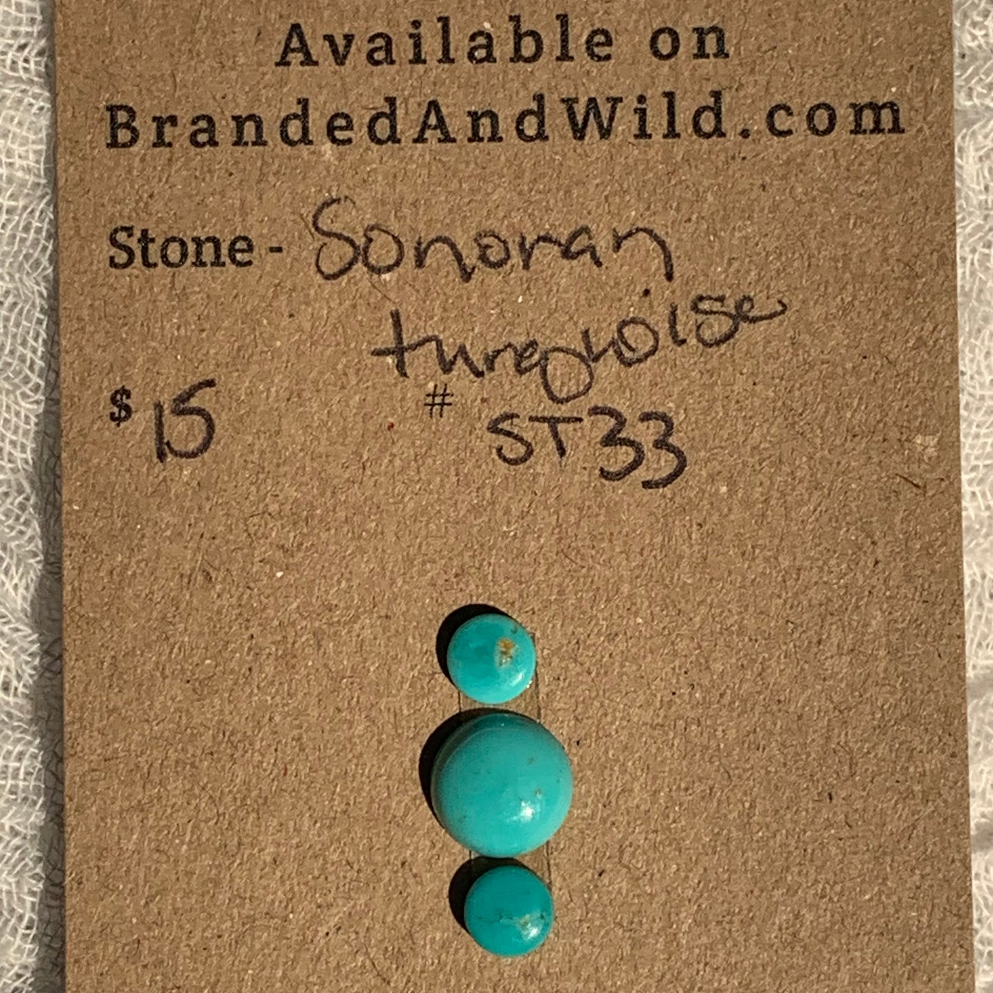 Sonoran Turquoise Cabochon - ST33