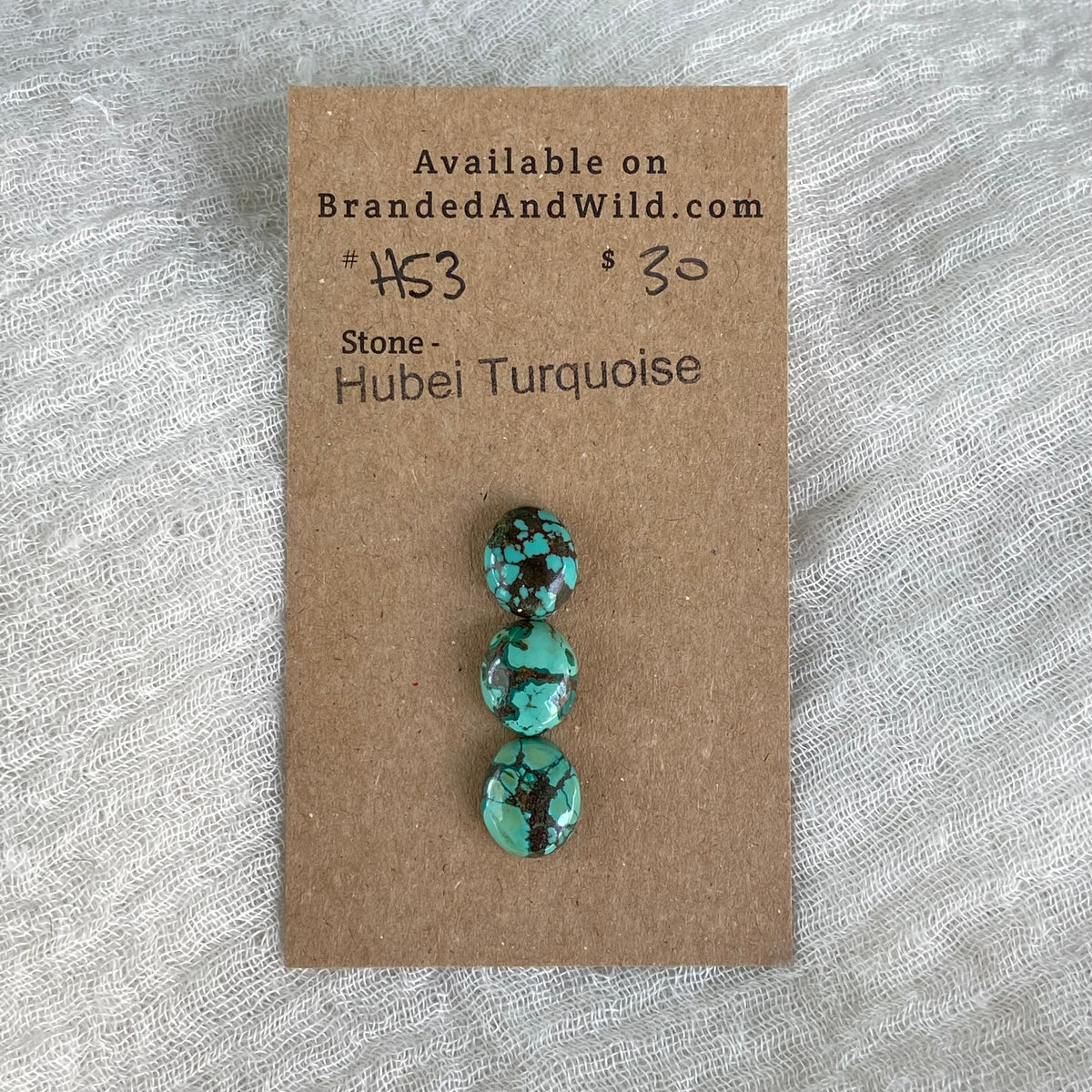 Hubei Turquoise Cabochon - H53