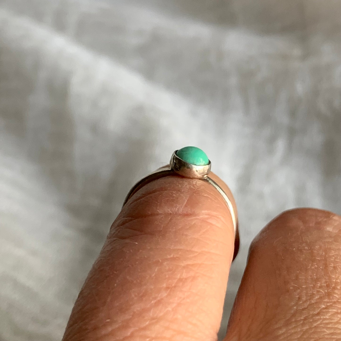 Sterling Silver Ring - R8  Size - 3