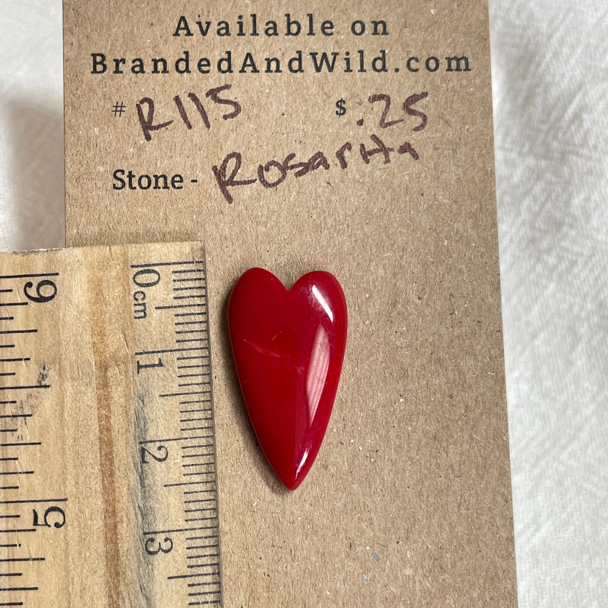 Rosarita - Cabochon - R115 F2F7D233-7950-43C7-A991-356966C1D098 Brandedandwild.com