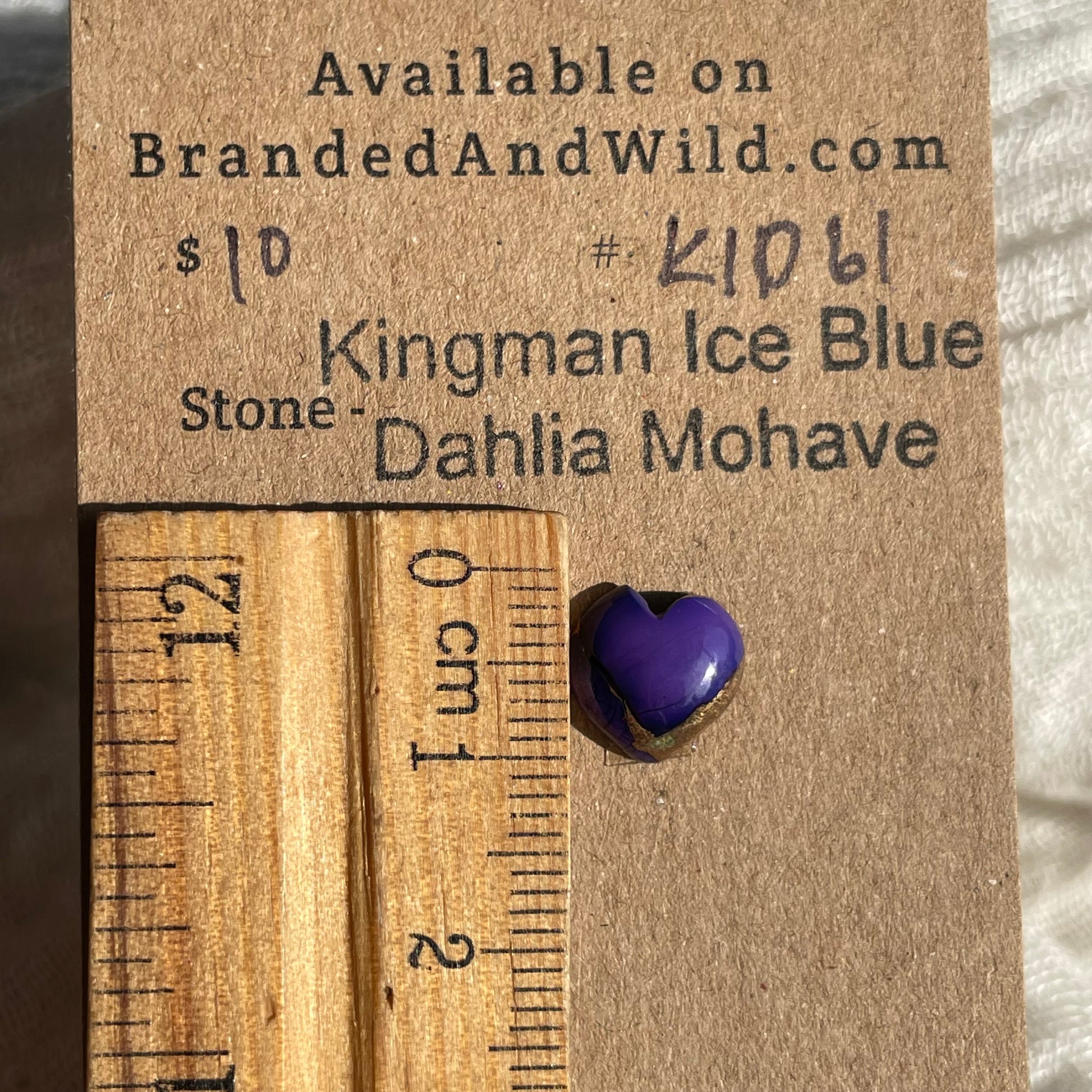 Kingman Ice Blue Dahlia Mohave - KID61 F2FD8EC2-2D15-469B-BFEF-D1614BE9EBD8 Brandedandwild.com