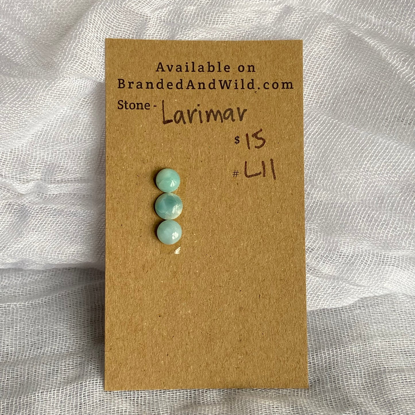 Larimar Cabochon - L11