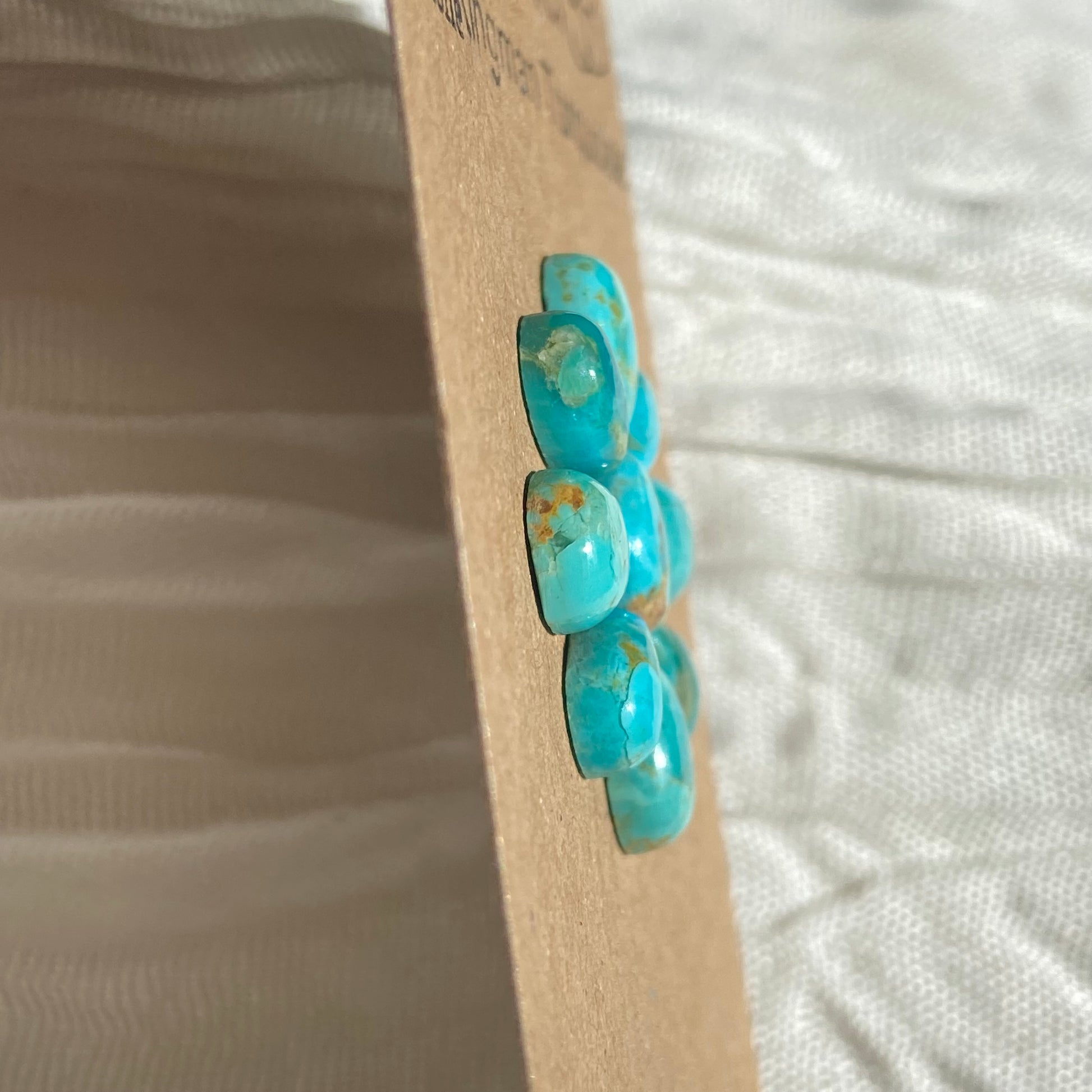 Kingman Turquoise Cabochon - KT33 F326B82E-9865-4D7E-8DE5-6BE7588B7BDF Brandedandwild.com