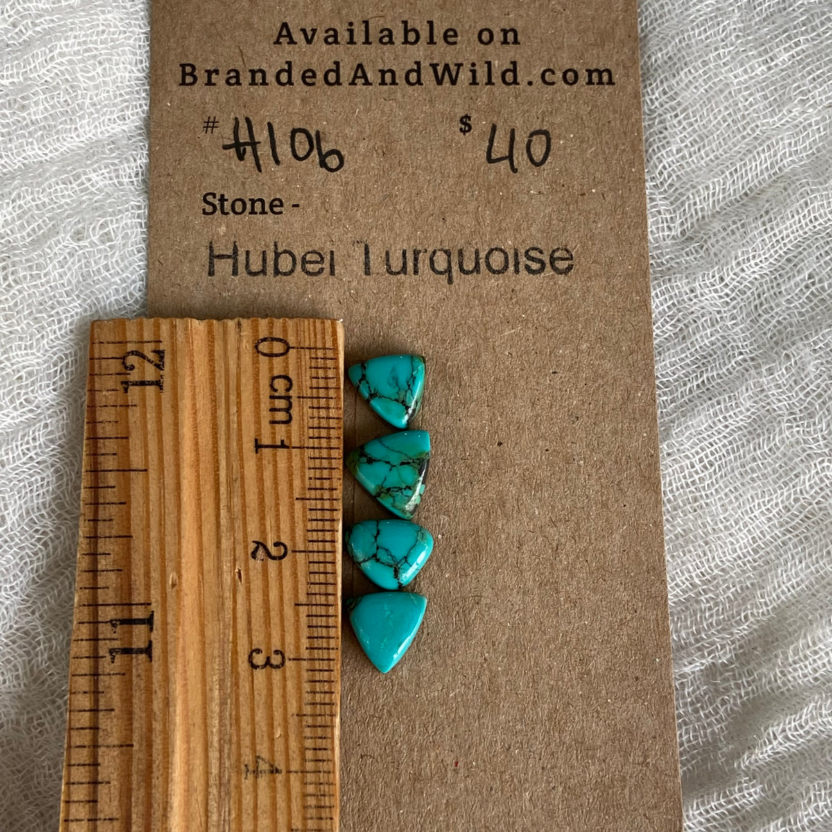 Hubei Turquoise Cabochon - H106