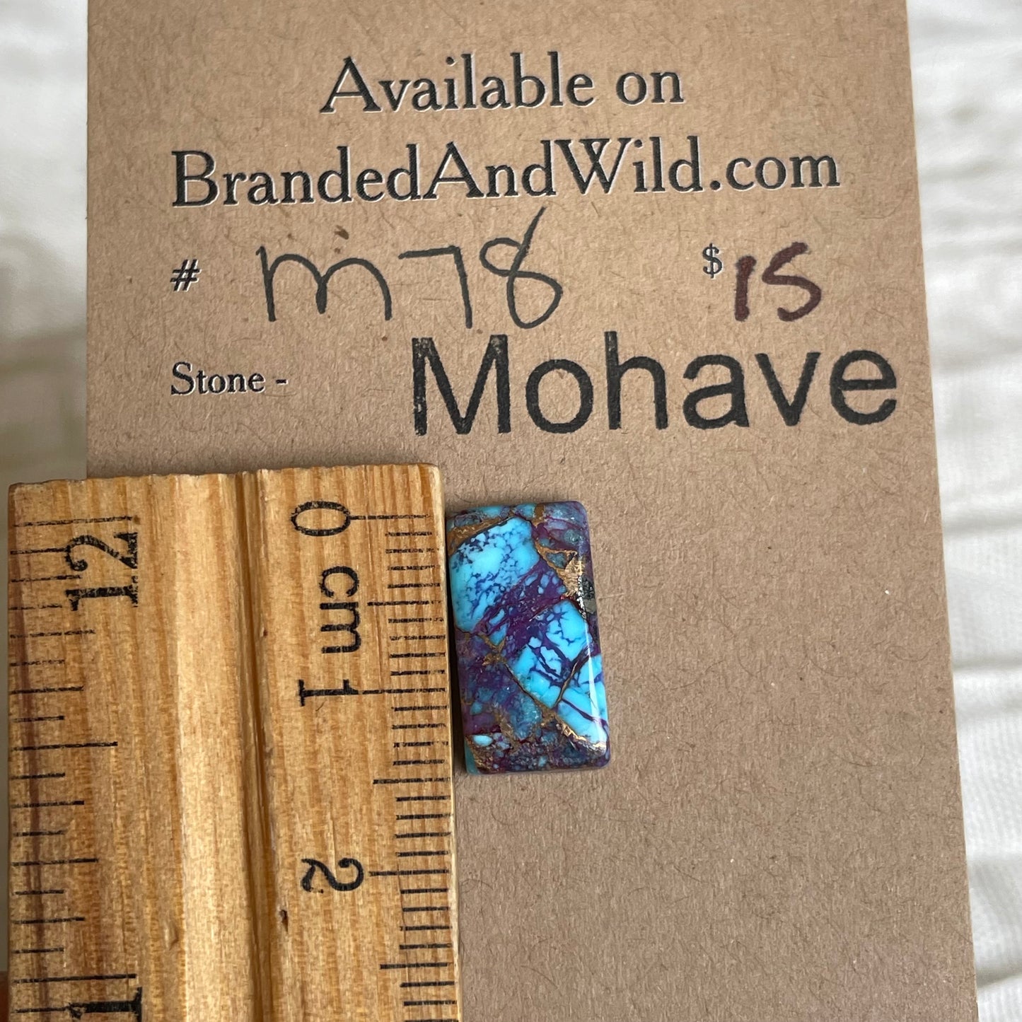 Mohave Cabochon - M78 Cabochon F34D3FD7-236F-4A06-88B8-FB2F39538CA0 Brandedandwild.com