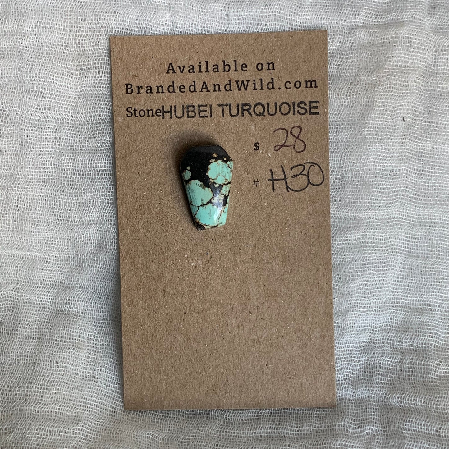 Hubei Turquoise Cabochon - H30